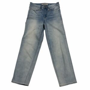 Athleta Sculptek Woman’s Slim Jeans Blue Light Wash Stretchy Jeans Size 0. OLI-